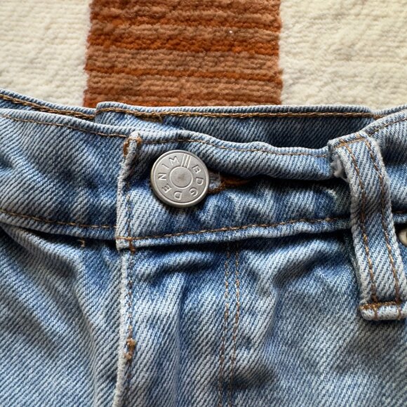 High Rise Jean Shorts - Picture 2 of 4